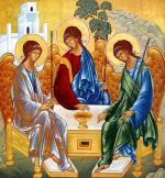 The Holy Trinity by Andrei Rublev